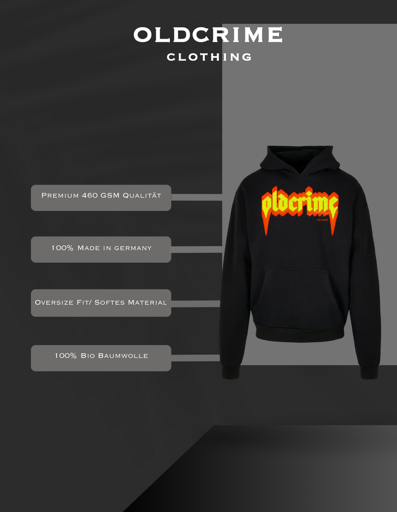 "OLD CRIME FLASH" HOODIE