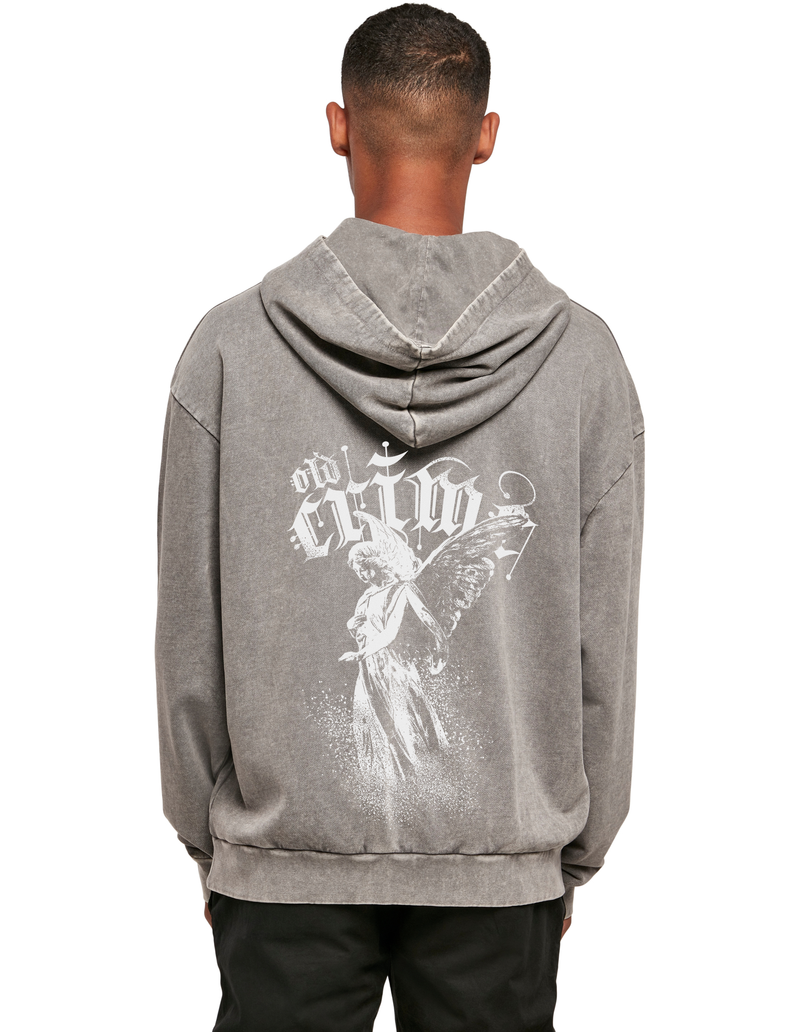 "CHERUB" HOODIE STONE GREY