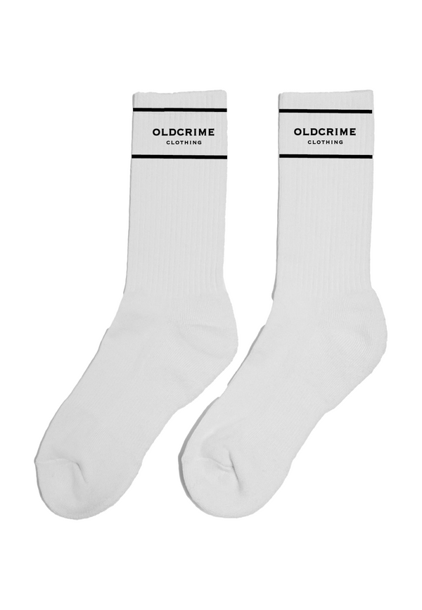 "CREW SOCKS" WHITE