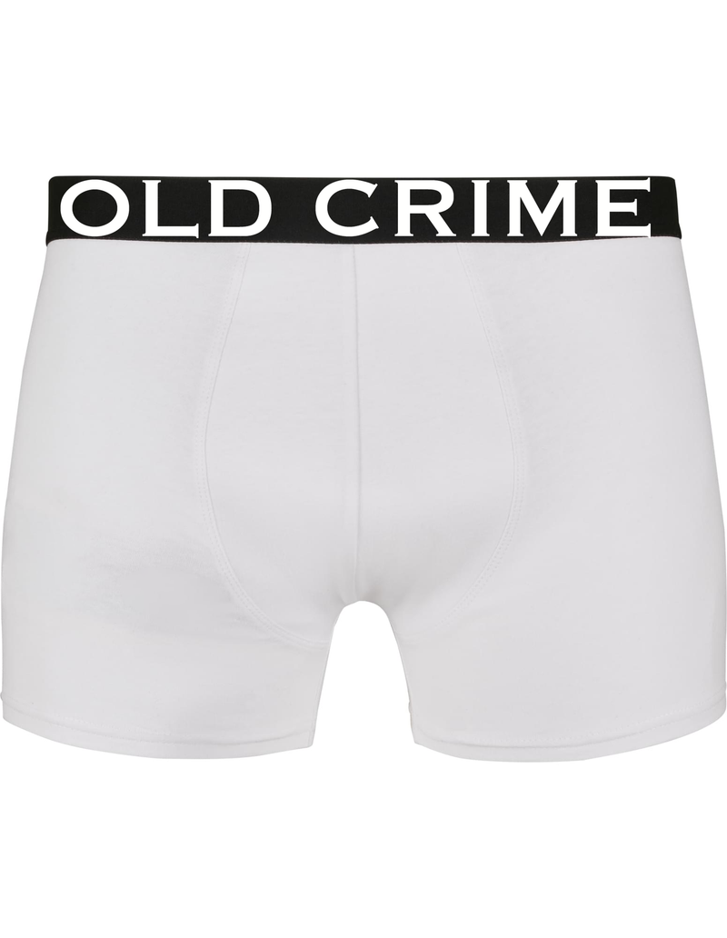 "OLD CRIME BASIC" BOXER WHITE