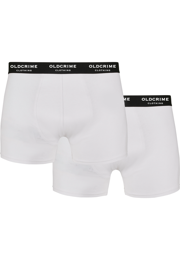 "OLD CRIME VOL 3" BOXER WHITE