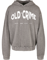 "OLD X CRIME" HOODIE STONE GREY