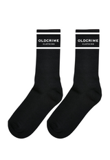 "CREW SOCKS" BLACK