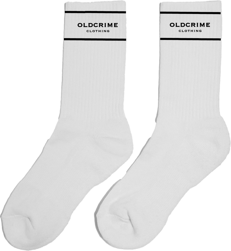 "CREW SOCKS" WHITE